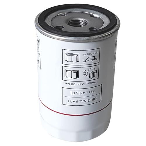 Pisarnd 6211472500 oil filter for air compressor replacement, cylindrical filter cartridgeերով