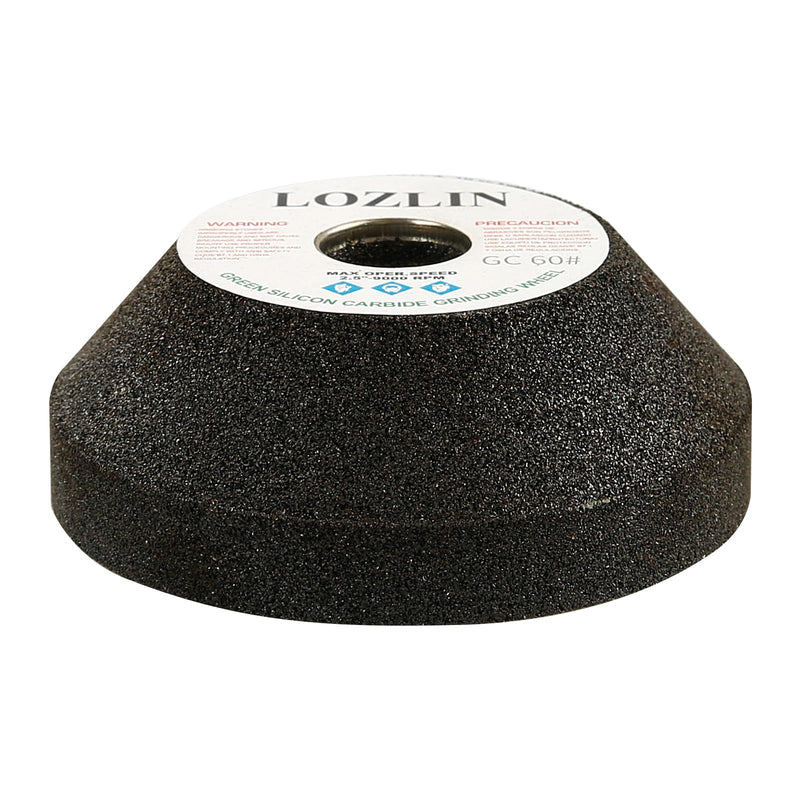 [Australia - AusPower] - 3 Inch Silicon Carbide Grinding Wheel for Angle Grinder - 80mm Metal Polishing, Ceramic Tile/Glass Trimming, Granite Chamfering & Renovation, Heavy-Duty Abrasive Tool (100#) 100# 