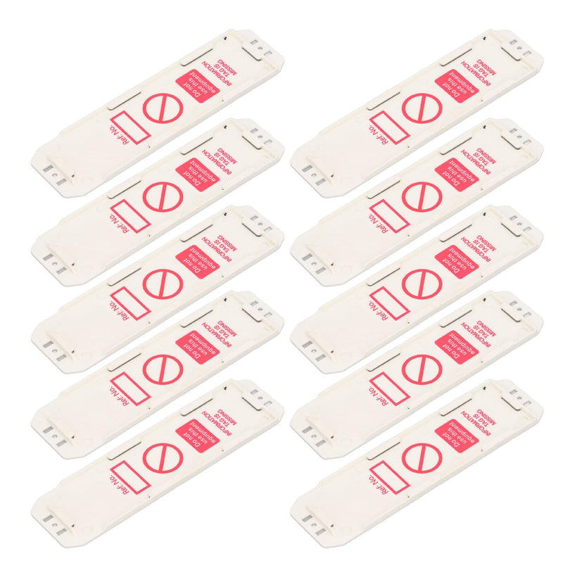 Scaffold Safety Inspection Tag Do Not Use Tag 10Pcs Scaffold Status Holder for Construction Maintenance