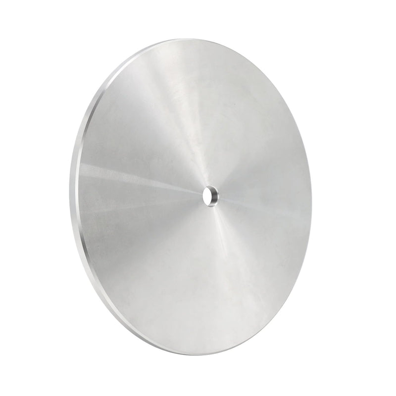 [Australia - AusPower] - 8’’ x 1/2’’ Aluminum Disc, Lapping Plate for Flat Abrasive Wheels, Aluminum Backer Pad Used on Slant Lap Polishing Machine-1 Pack 8 inches 