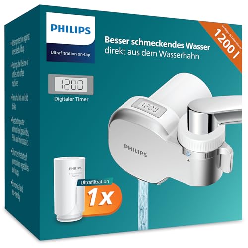 Philips Water Ontap Filter AWP3756P1/10 Ultra Filtration with Digital Display, 1200 L Filter Capacity