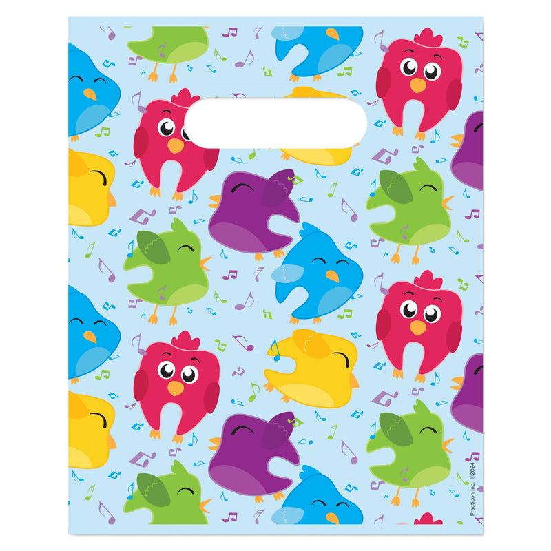 [Australia - AusPower] - Practicon Tweety Molars 8" x 10" Dental Giveaway Bag, Dental Hygiene Patient Care Goodie Bag, Dentist Office Plastic Gift Bags, 100 Pack 8" x 10" 