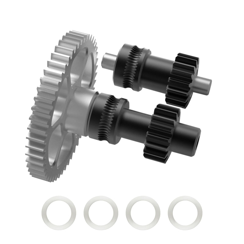 Sherpa Mini R2 Extruder Gear Kit - All Metal Nano-Coated Spur Gears: FYSETC Integrated Dual Gear with Stainless Steel Wheel Upgraded High Precision 3D Printer Drive Gear for VORON0 0.1 0.2