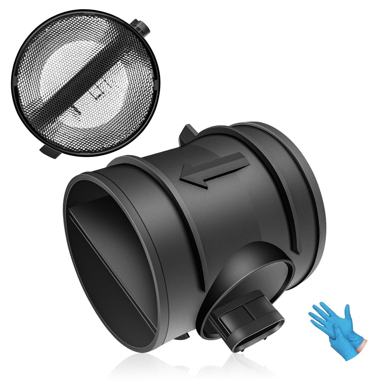15900023 Mass Air Flow Sensor MAF Compatible with 2007-2009 Chevy Silverado 1500/2500/3500, GMC Sierra 1500/2500/3500, Avalanche/Suburban/Yukon & Cadillac Escalade - Replaces 2451149, MA198,7410146