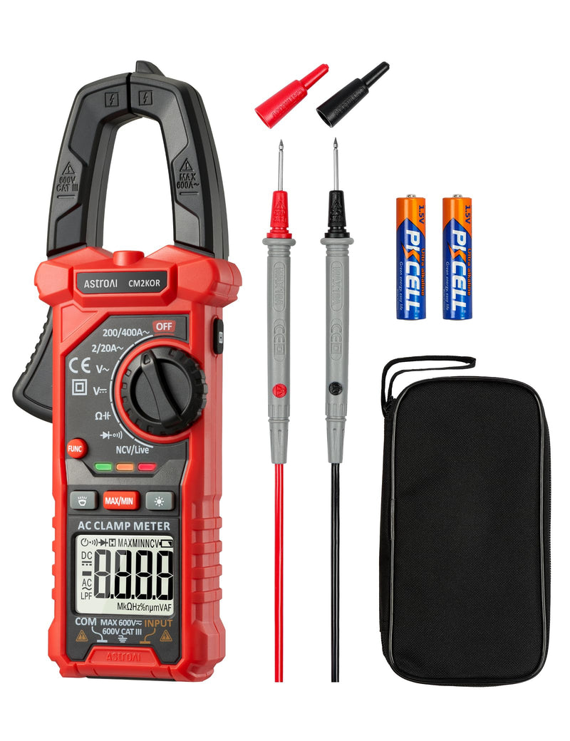 [Australia - AusPower] - AstroAI Digital Clamp Meter 2000 Counts and AM33B 2000 Counts Multimeter 