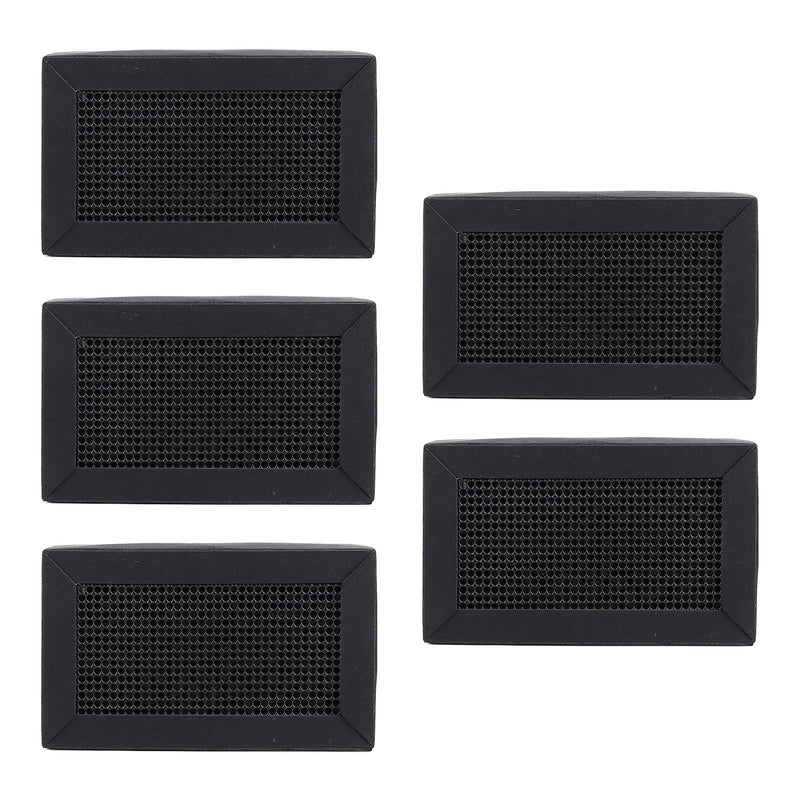 5Pcs Replacement Carbon Filters Activated Charcoal Block Parts Replaceable High Density Activated Carbon Filter for Lab P1P P1S X1 P1 Most Mini 3D Printer Purifiers