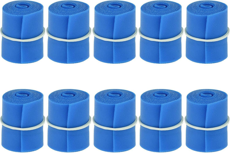 [Australia - AusPower] - 10 Rolls Blue Disposable-Tourniquets Elastic-TPE Tourniquets Latex-Free Tourniquets Tourniquets for Outdoor Sports 10-roll Disposable-Tourniquet Medical-Emergency-Tourniquet for Outdoor 