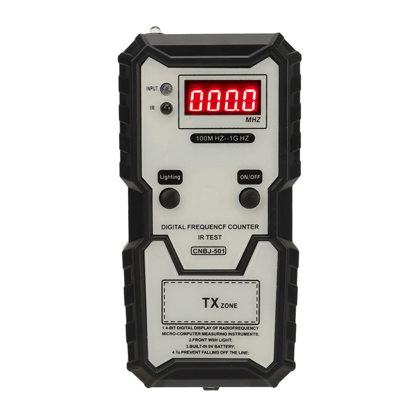 [Australia - AusPower] - Remote Controller Frequency Tester, Portable Fast Response Digital Display Remote Key Frequency Tester for Garage Door for Electric Lock 