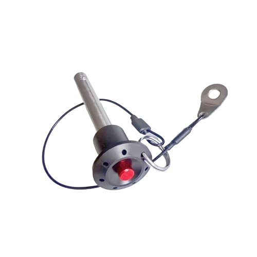ZRuiYFFS stainless steel tongue locking pin with axial pawl, 10mm diameter and 60mm clamping length