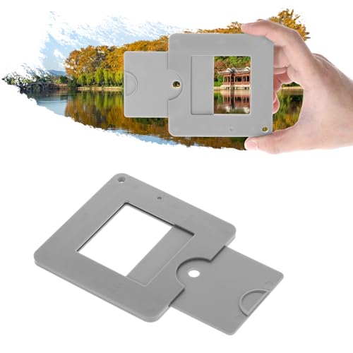 Artist View Finder, View Finder with Sliding Mechanism ABS Plastic Optical View Finder Color Isolation View Catcher Gray Artist Tool for Painting Drawing Sketching Photography