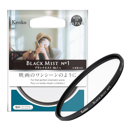 Kenko Diffusion Effect Filter Black Mist No.1 N φ72mm, Soft Effect, for That Perfect Cinematic Scene, Made in Japan, 449929 72mm
