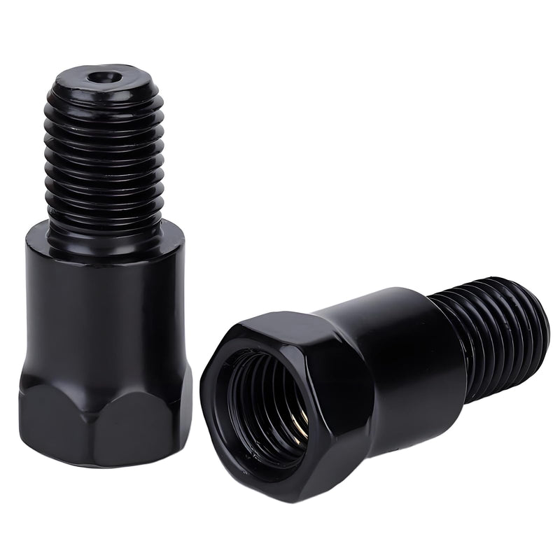 Motorcycle Mirror Adapter M10 Right Thread to M10 Left Thread Scooter Mirror Adapter M10 to M10 (Pack of 2) M10 RH to M10 LH