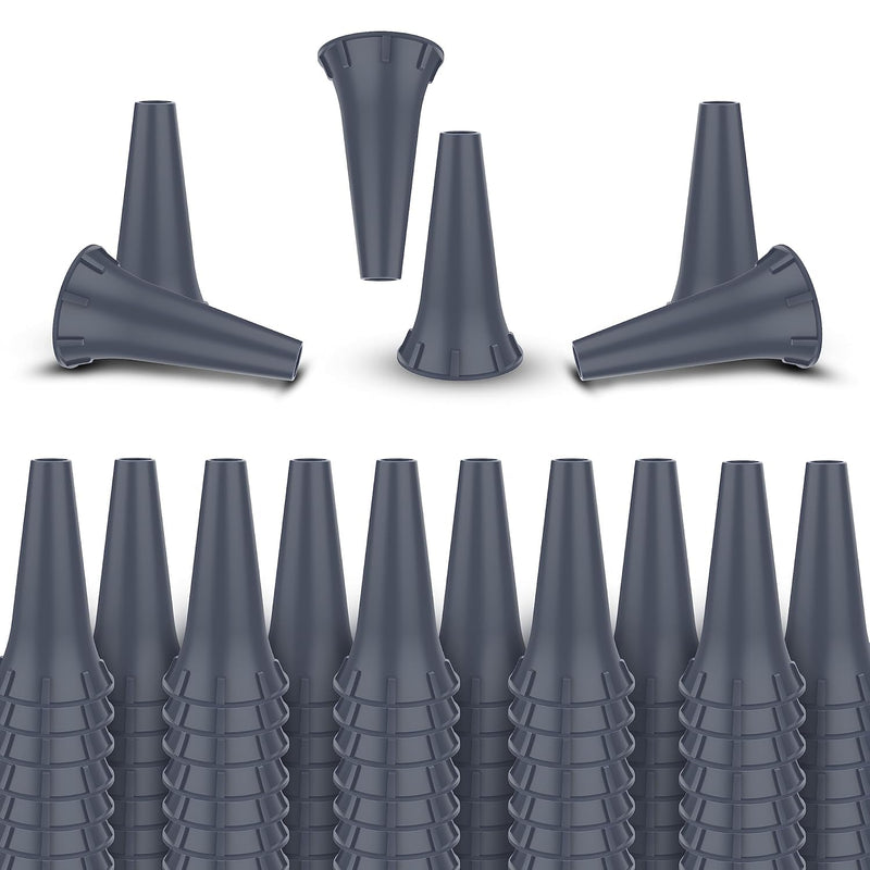 [Australia - AusPower] - 4mm & 2.5mm Otoscope Ear Specula Tips Compatible with welcelln, K.a.w.e, Ries-TER and H.e.i.n.e Otoscopes Disposable Each Size Pack of 100 