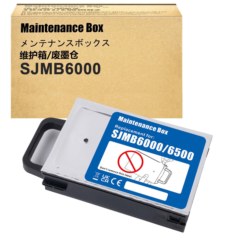 LCL SJMB6000 SJMB6500 Maintenance Box C33S021501 Cartridge Waste Box Replacement for ColorWorks CW-C6000A CW-C6000P CW-6030A CW-6030P CW-C6500A CW-C6500P Printer (1-Pack) High Capacity