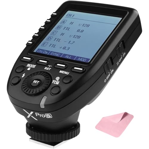 Godox XPro-S TTL Wireless Flash Trigger for Sony Cameras,1/8000s HSS
