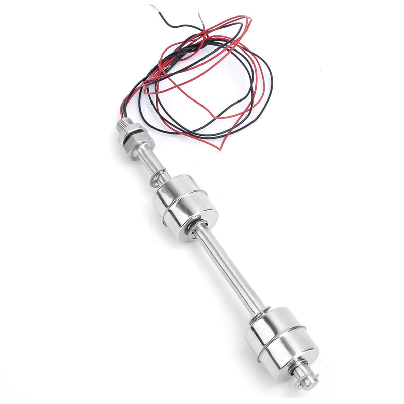[Australia - AusPower] - Floatless Level Switch Sensor,DC 0~110V Tank Float Switch,Automatic Stainless Steel Level Sensors for Tank Pool (Floating Body 150mm/5.91in) Floating body 150mm 