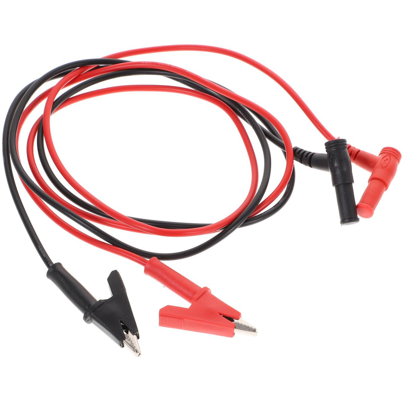 [Australia - AusPower] - 1pair Alligator Clips for Multimeter Testing Probe Banana Plug Leads Copper for Automotive Maintenance and Electrical Diagnostics 1 