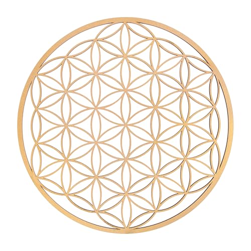 DECORVELL 12" Wall Decor (Flower Of Life) Flower Of Life