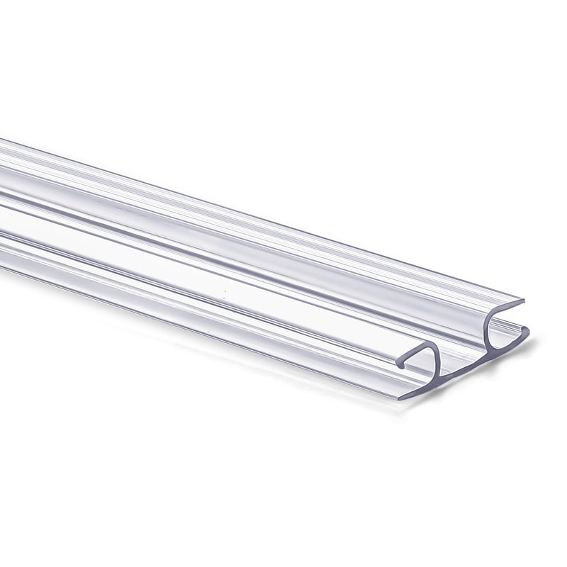 1 Pack Living Hinge for Golf Cart Windshield Piano Drum Shield Cuttable Clear PVC Living Hinge(48 Inch) 48 Inch