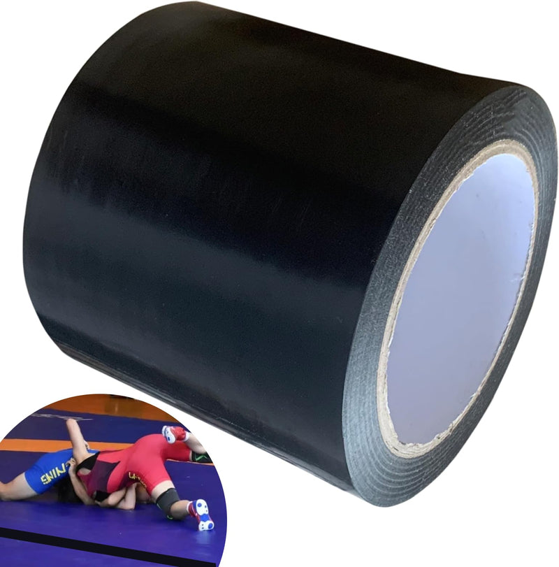 1 Roll Wrestling Mat Tape 4'' x 108.2' Carpet Tape for Carpet Seam 7 Mil Carpet Tape Seaming Cover Tape Strong Adhesive Tape for Wrestling Grappling Exercise 1Roll