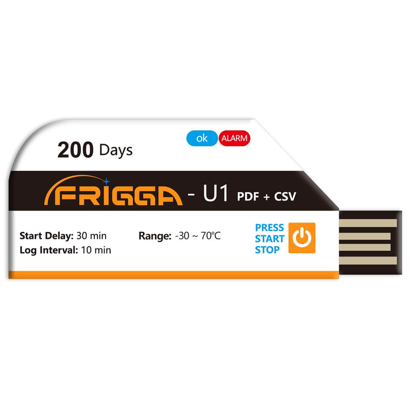 Frigga U1 USB Temperature Data Logger Disposable Temperature Pen 1