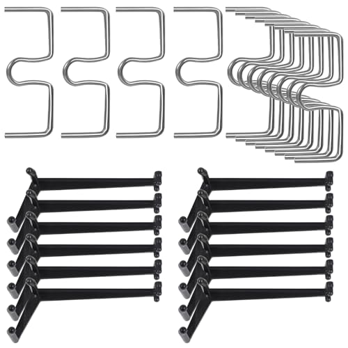 Pack of 30 Branch Pullers/Branch Separators for Fruit Trees | 15 Plastic Branch Clips/Fruit Branch Spreaders, 15 M-Shaped Branch Spreaders/Branch Spreaders for Garden Trees, Branch Bending Tool for Shaping