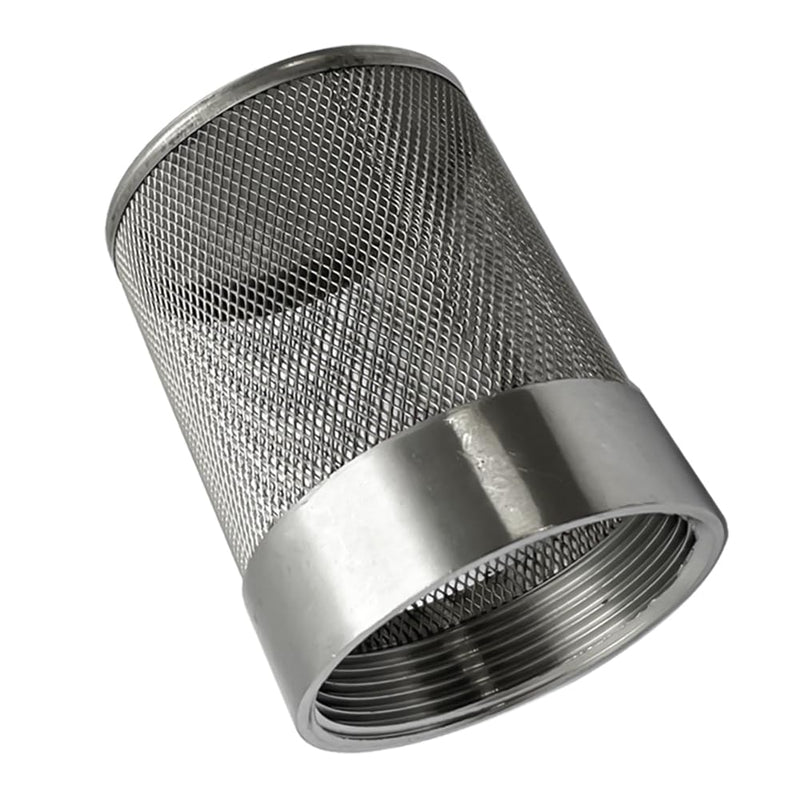 [Australia - AusPower] - 2inch 304 Stainless Steel Filter Head with Internal Thread Diameter of 58mm Connected to 2-inch Water Pipe Filter Used to Remove Debris and Reduce Solid Entry（1pcs） 
