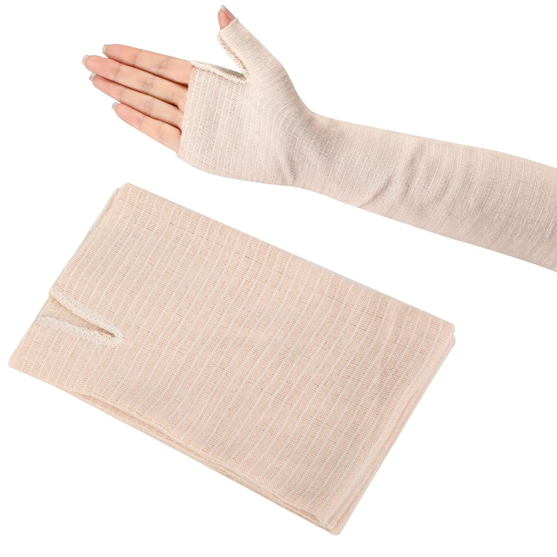 [Australia - AusPower] - Tubular Stockinette, 4PCS Hand Socks for Splint Elastic Arm Cast Cover Gauze Sleeve Wrist Thumb Spica Stockinette Soft Tubular Bandage for Wrist Arm Leg Under Cast Wrap Skin Protection 