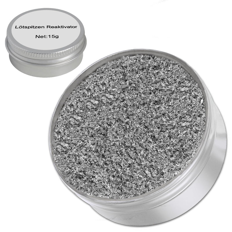 Soldering Tips Reactivator Lead-Free Soldering Tips Activator Soldering Tip Cleaner | For reactivating oxidised soldering tips (net weight: 15 g can)