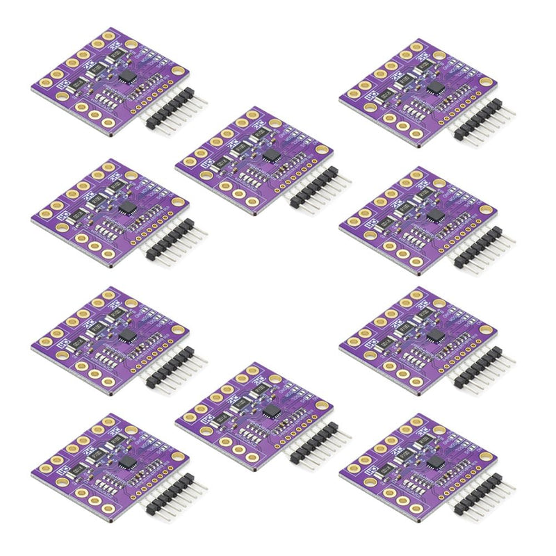 [Australia - AusPower] - 10PCS INA3221 Triple-Channel Shunt Current Voltage Sensor Power Control Module I2C Output 