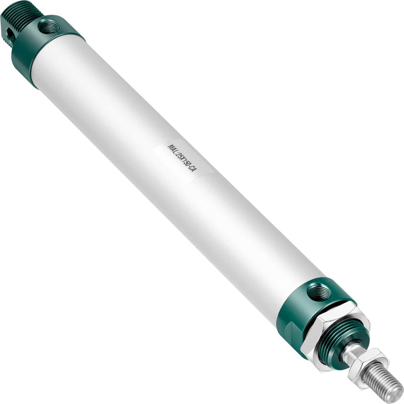 [Australia - AusPower] - Pneumatic Air Cylinder 25mm Bore 150mm Stroke, Mini Air Cylinder Single Rod Double Action MAL 25 X 150 25mm x 150mm 