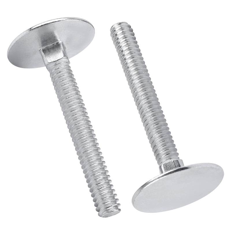 [Australia - AusPower] - 014973239640 Elevator Bolts, 1/4-20 x 2 Flat Sinking Elevator Bolts, Multi-Purpose/Steel/zinc Set of 20 