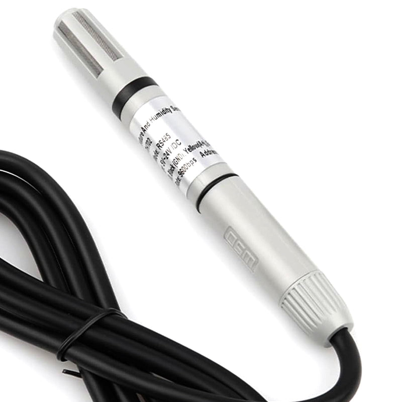 [Australia - AusPower] - RTU Temperature Sensor, Modbus Greenhouse Humidity Monitor, RS485 Thermometer, Calibrated High Accuracy Analog Humidity Transmitter, -40℃ to 125℃ Temp Sensor 