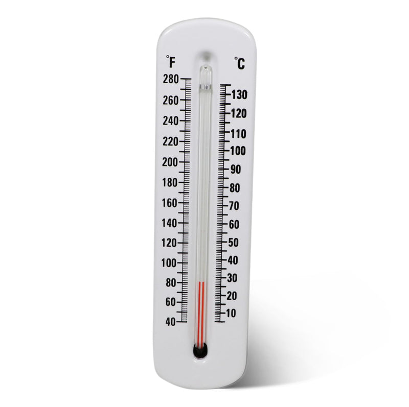 [Australia - AusPower] - Hot Water Thermometer – Brass Thermowell, 1/2" NPT, 40-280°F, Organic Liquid Filled Tube, Angle or Straight Stem 