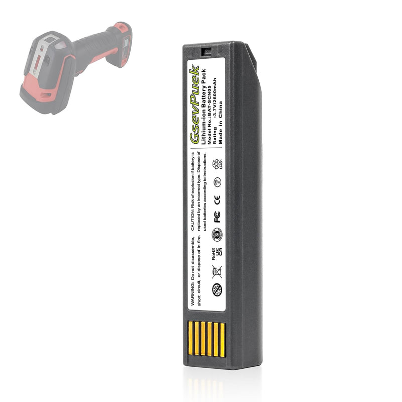 BAT-SCN05 Scanner Battery,50148009-001 for Granit XP 1990iSR,1991iSR,1990iXR,1991iXR, 1990iXLR,1991iXL,Xenon 1952 Barcode Scanner,Li-ion.2600mAh.