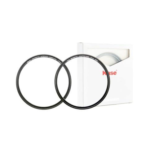 Kase Magnetic Adapter Set - 58mm Filter Magnetic Adapter and 58mm Lens Magnetic Adapter(Have Thread),Compatible with Revolution/Skyeye Magnetic Filters and Traditional Threaded Circular Filter
