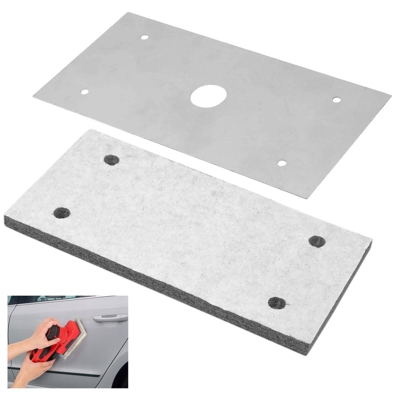 [Australia - AusPower] - 846456 Replacements Sander Backing Plate/Felt Pad, Compatible with Porter-Cable 505-Bdk, 505H, 8050,205 and 4485 