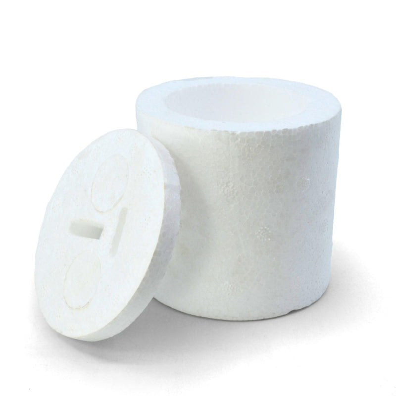 [Australia - AusPower] - Eisco - Polystyrene Cup Calorimeter with Lid for Simple and Effective Calorimetry - Economical Design for Measuring Heat of Reaction - STEM, Chemistry, and Classroom Use 