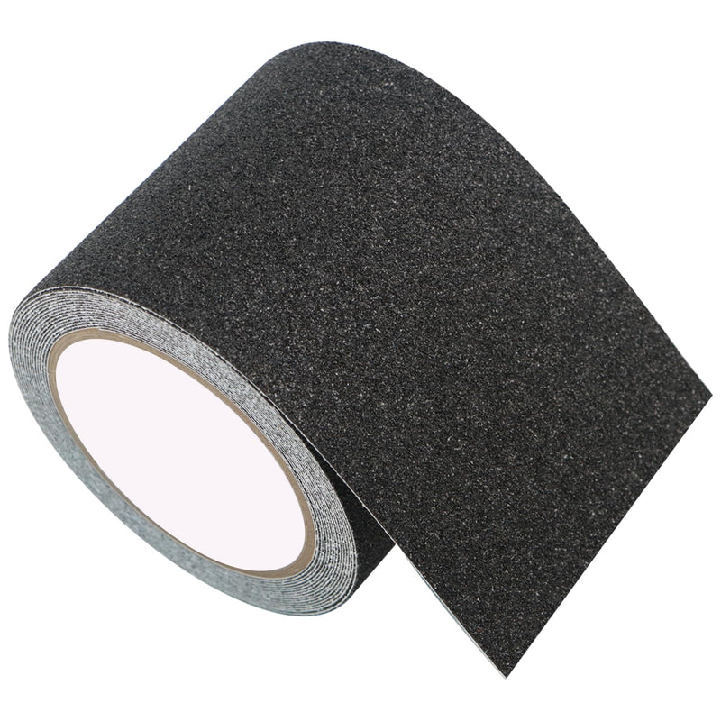 [Australia - AusPower] - Heavy Duty Anti Slip Grip Tape for Stairs Floor Outdoor/Indoor Waterproof 4 Inch x 16.5Ft Freads Non Slip Friction Tape Adhesive for Skateboards Stairs Ramps Black 