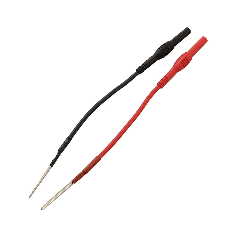[Australia - AusPower] - 2PCS 4mm Spoon Power Probe Accessories Back Probe Test Lead Kit Automotive Compatible with Banana Plug Test Leads Flexible Back Probe Pins for Automotive Car Repairing, Multimeter,Electrical Testing 