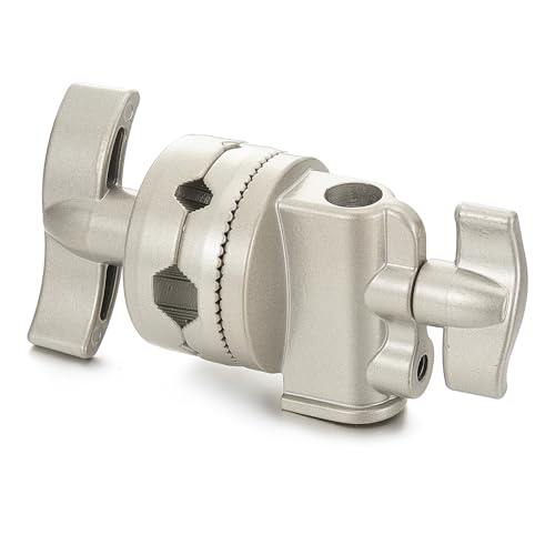 PHOCUS Heavy Duty 2.6-inch Grip Head Swivel Mounting Adapter