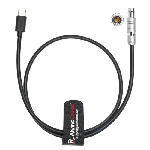 Alvin's Cables Control Cable for ARRI Alexa| RED DSMC2 Camera, for DJI Focus Pro, Type-C USB-C to RS 3 Pin Control Cable 60cm|23.6in