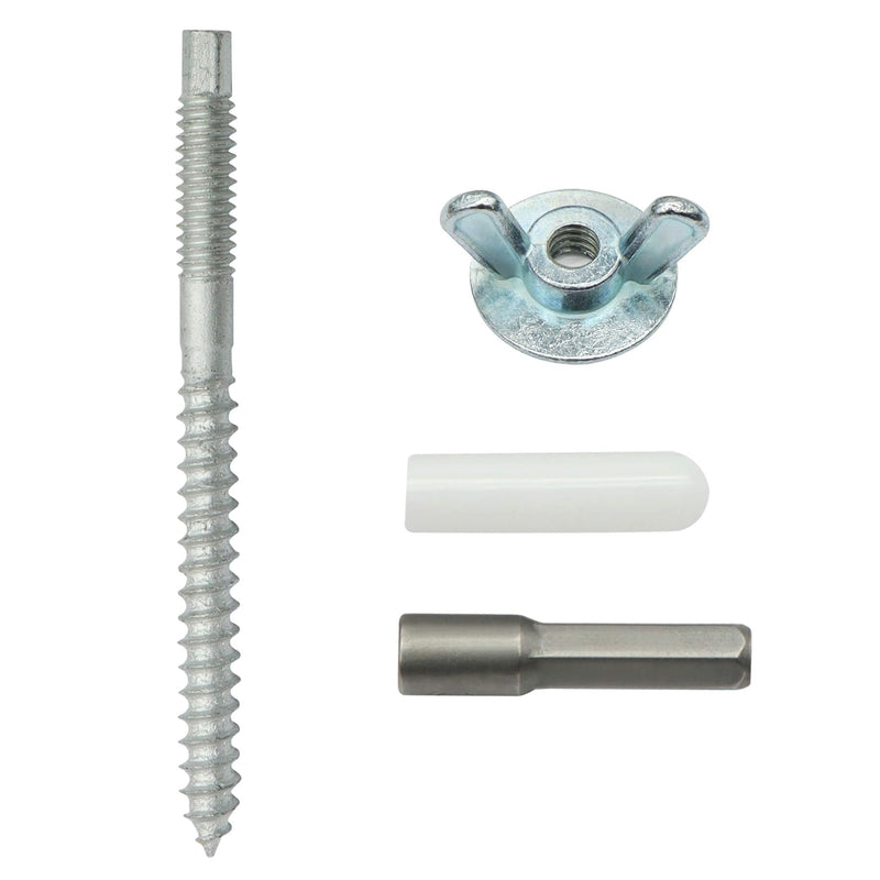 [Australia - AusPower] - Aiwaiufu 25 Sets Hurricane Anchor Kits, for Fixing Shutter Panels, Storm Panels, Sliding Glass Doors, Plywood 