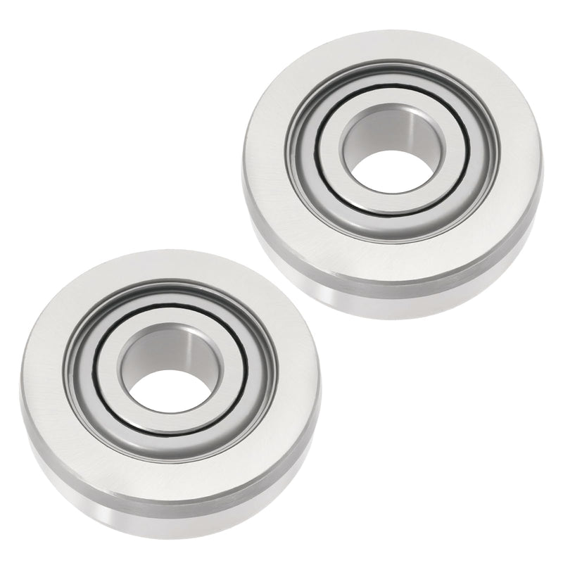 [Australia - AusPower] - 2Pcs Special Ag Bearing 203KRR3 Replacement Part 203RR3, 0.628" ID x 2" OD x 0.59" W for Planters Gauge Wheel Rotary Hoe, Replaces 8984YY JD8646 
