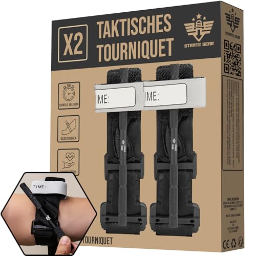 2x Tourniquet Tactical Military Military Survival Kit CAT Combat Application First Aid Emergency Equipment Emergency TQ Outdoor Set Rescue