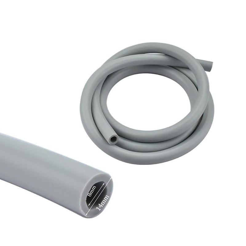 [Australia - AusPower] - Silicone Hose Tube Pipe for Dental Saliva Ejector Suction Valves Strong Hve Weak SE Adaptor (Strong) 