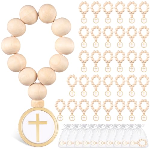 Deekin 30 Sets Wooden Rosary Bulk