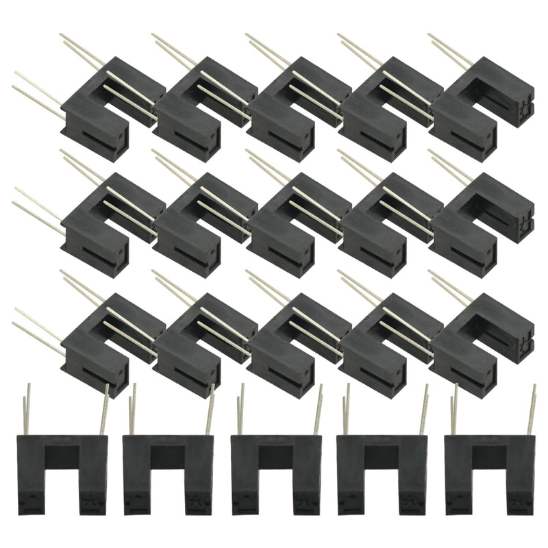 [Australia - AusPower] - 20PCS Optical Sensor ITR9608 ITR-9608 ITR9608 Optocoupler Photoelectric Switch DIP-4 Photoelectric Sensor 