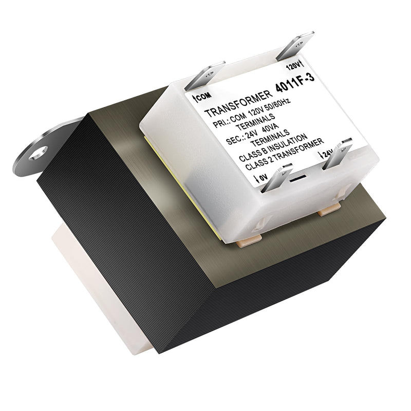 [Australia - AusPower] - 4011F-3 120V to 24V Transformer 40VA Compatible with Furnace/HVAC Equipment, 24 Volt Transformer for HVAC Furnace 40VA 