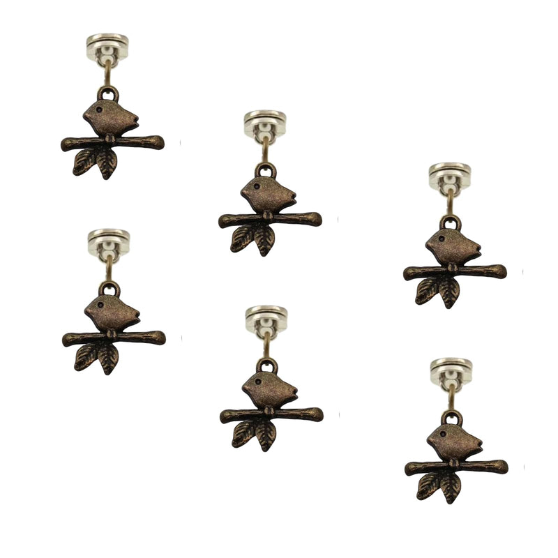 [Australia - AusPower] - Brass Hinge Head Home Decoration Chicken,Magnetic Hinge Dropper Hanging,Magnetic Hinge Head Toppers,Door Hinge Pin Topper (Brass) Brass 